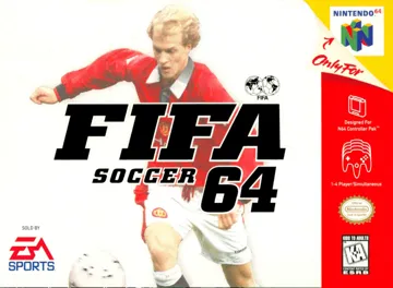 FIFA Soccer 64 (USA) (En,Fr,De) box cover front